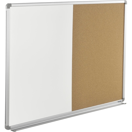 48W X 36H Combination Board - Whiteboard/Cork